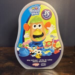 Playskool Mr Potato 🥔 Head Silly Suitcase Toy Tub Carry Case